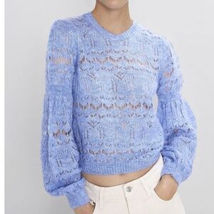 Zara Open Knit Sweater